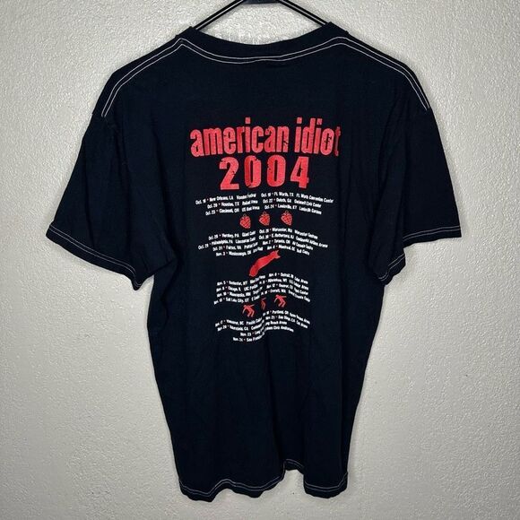 Green Day American Idiot 2004 Tour T Shirt Size L - Picture 4 of 6